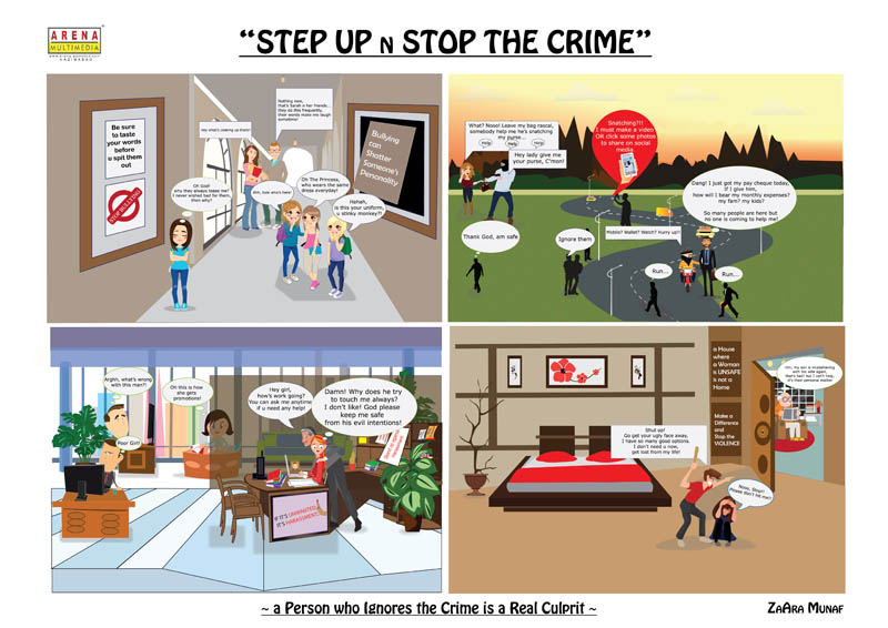 Step Up and Stop the Crime